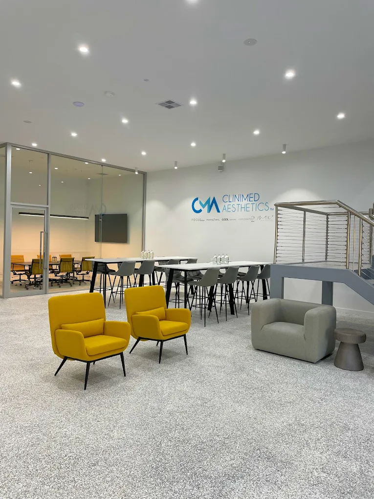CliniMed Aesthetics showroom
